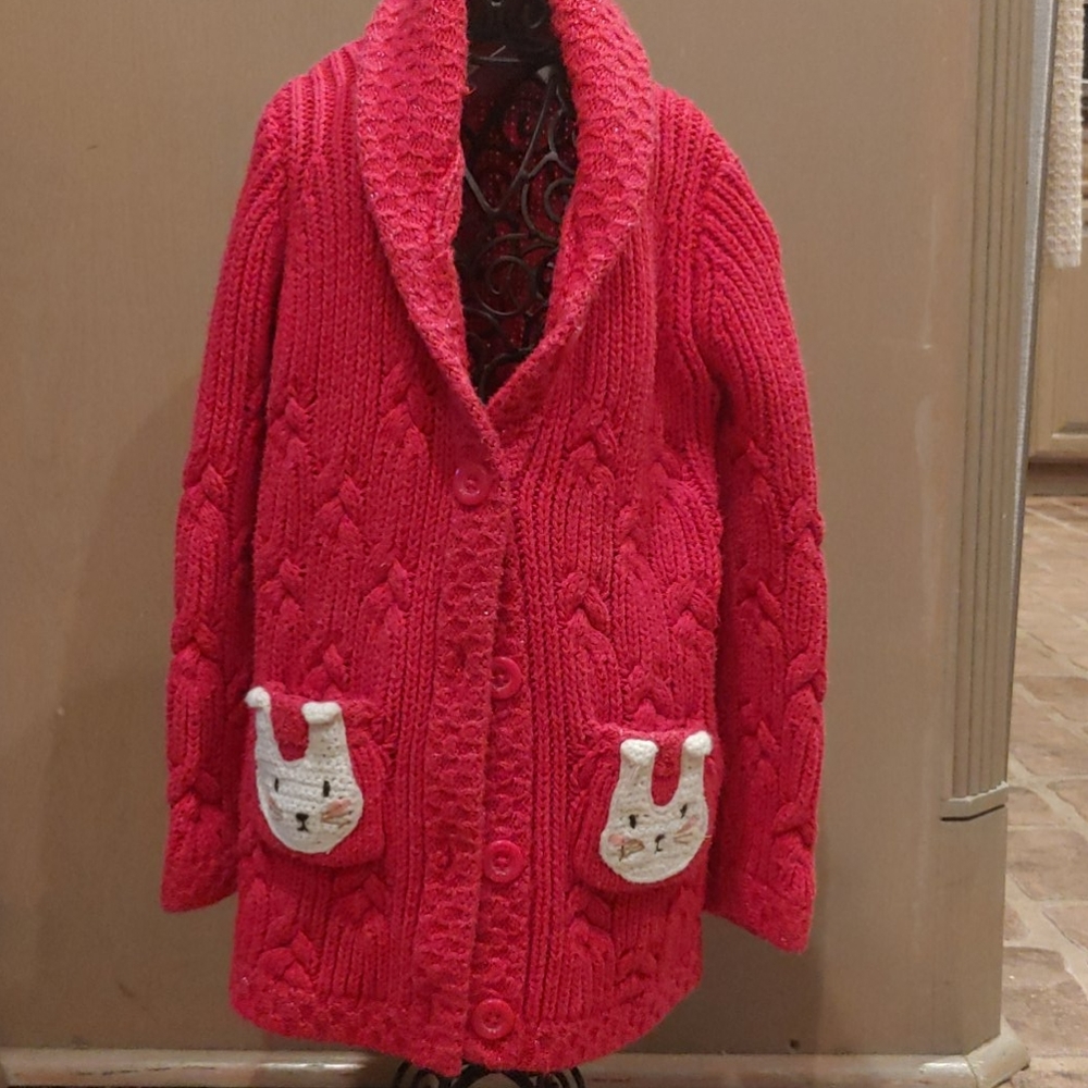 Maggie and Zoe long length toddler sweater